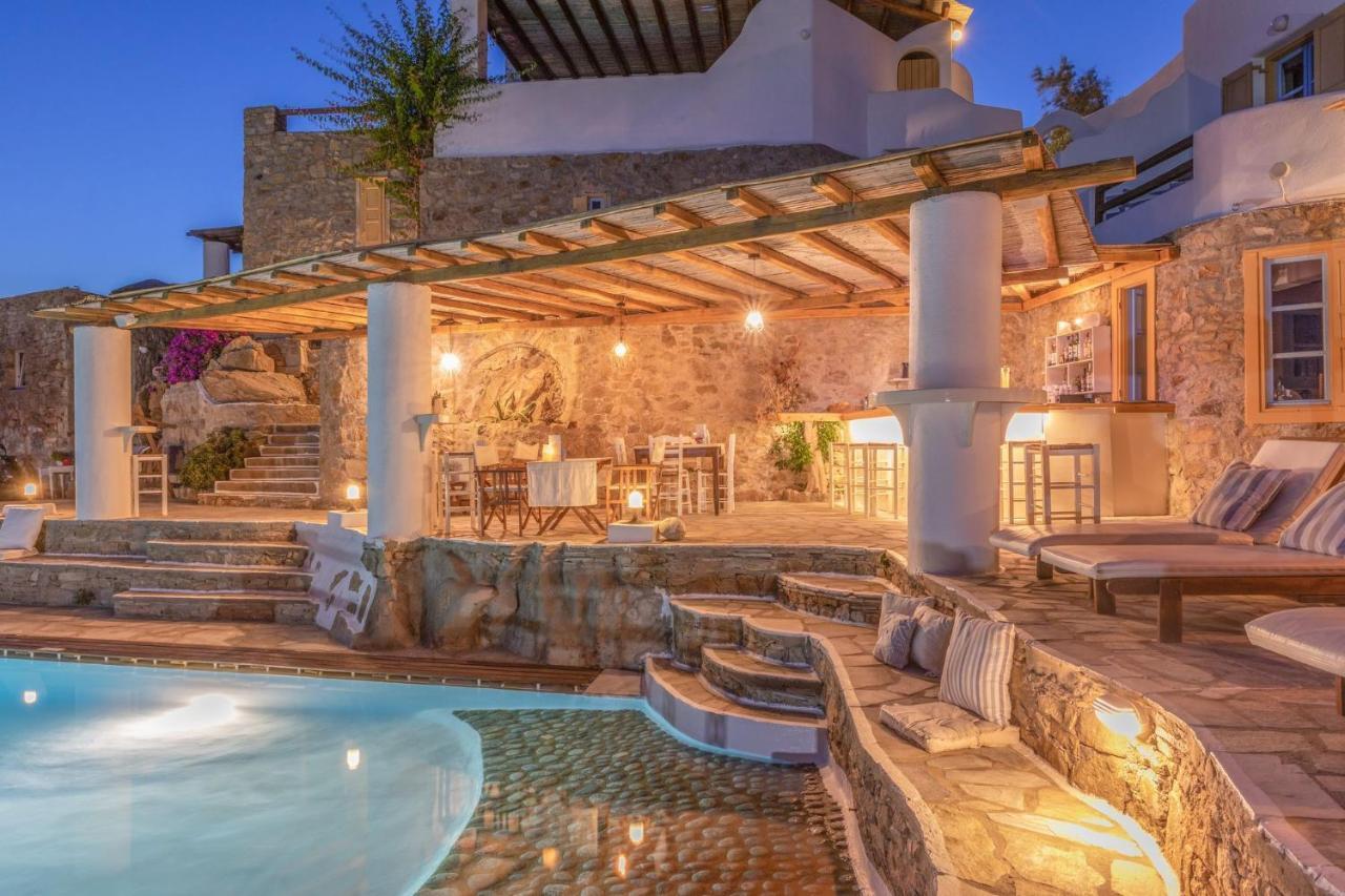 Anerousses Mykonian Traditional Houses Houlakia  ภายนอก รูปภาพ