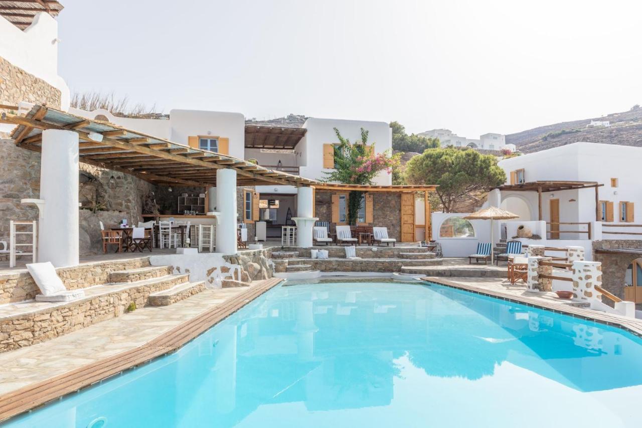 Anerousses Mykonian Traditional Houses Houlakia  ภายนอก รูปภาพ