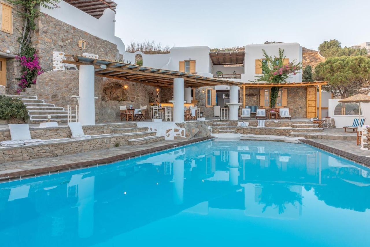 Anerousses Mykonian Traditional Houses Houlakia  ภายนอก รูปภาพ