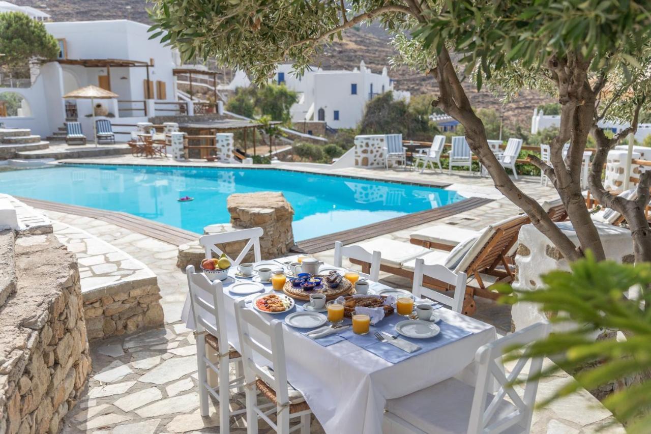Anerousses Mykonian Traditional Houses Houlakia  ภายนอก รูปภาพ