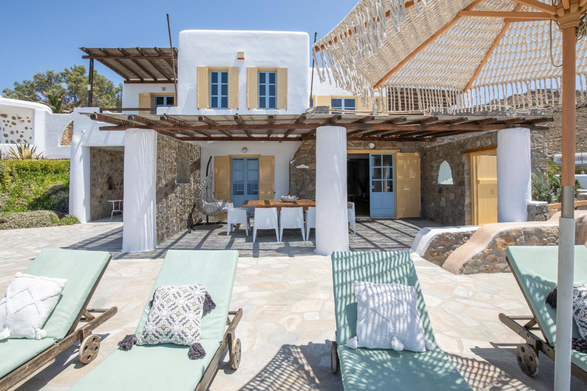 Anerousses Mykonian Traditional Houses Houlakia  ภายนอก รูปภาพ